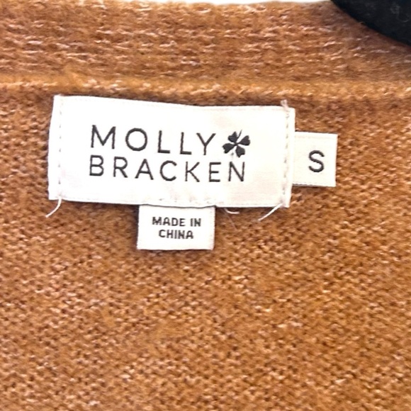 Molly Bracken V-Neck Cardigan with Heart Buttons- Size Small- Valentines Sweater - Picture 8 of 10